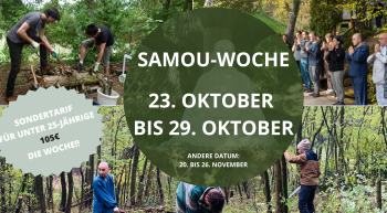 Samou-Woche zur Vorbereitung der Einweihung des neuen Dojos - 23. bis 29. Oktober