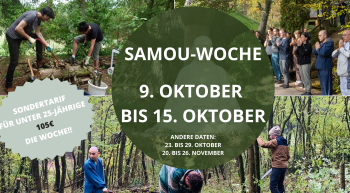 Samou-Woche zur Vorbereitung der Einweihung des neuen Dojos - 9. bis 15. Oktober