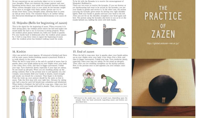 practice of zazen 2
